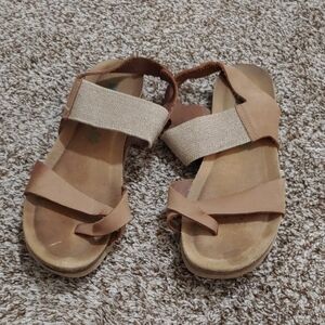 Bionatura Strappy Leather Sandals Women's Size 40/10